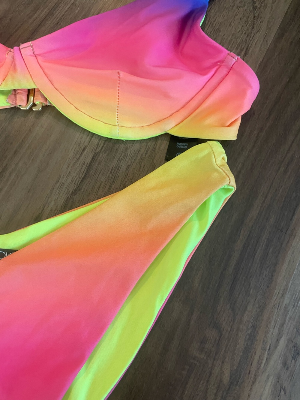 Beach Riot Rainbow Bikini - Picture 5 of 7